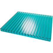 Сотовый поликарбонат Rational 6мм бирюза 2100x6000мм