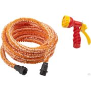 Удлиняющийся шланг, распылитель пистолетный, адаптеры GRINDA PROLine PS-22 75-225 м