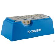 Брусок ЗУБР с алмазным напылением четырехсторонний, на подставке, P 200/300/400/600, 150х50 мм