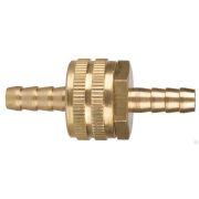 Переходник, штуцер елочка 8 мм - 1/2F + 1/2M - штуцер елочка 8 мм, в сборе