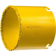 Коронка STAYER PROFESSIONAL кольцевая с карбидно-вольфрамовой крошкой, d=73 мм