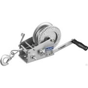 Лебедка ручная барабанная ЗУБР Профессионал, тяговая, тросовая, 1,1т, 8 м