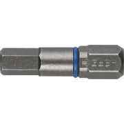 Бита ЗУБР ЭКСПЕРТ торсионные кованые, обточенные, хромомолибденовая сталь, тип хвостовика C 1/4, HEX5, 25 мм, 2 шт