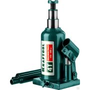 Домкрат двухштоковый бутылочный с увеличенным подъемом, KRAFT BODY KRAFTOOL DOUBLE RAM 4т 170-420 мм