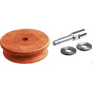 ППС-принадлежности профилированный кожаный полировальный круг ЗУБР