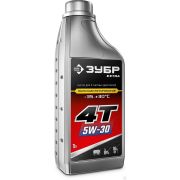 Масло полусинтетическое ЗУБР EXTRA 4Т-5W30 зимнее для 4-тактных двигателей, 1 л