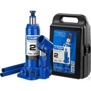 Домкрат бутылочный гидравлический в кейсе, Профессионал ЗУБР 2т, 180-347 мм