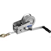 Лебедка ручная барабанная ЗУБР Профессионал, тяговая, тросовая, 09 т, 8 м