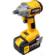 Гайковерт бесщёточный STEHER 20В, 1 АКБ 4Ач, в кейсе CWB-300-1