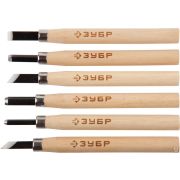 Резцы ЗУБР ЭКСПЕРТ фигурные профессиональные, 6 шт