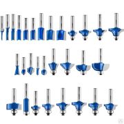 Набор профильных фрез по дереву ЗУБР 30 шт