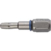 Бита ЗУБР ЭКСПЕРТ торсионные кованые, обточенные, хромомолибденовая сталь, тип хвостовика C 1/4, T25, 25 мм, 2 шт