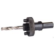 Державка для биметаллических коронок, быстросъемная, пружинный фиксатор ЗУБР 32-152 мм