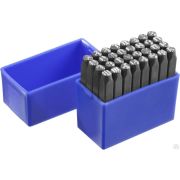 Клейма ЗУБР буквенные кириллица, шрифт 5 мм