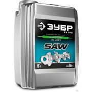Масло минеральное ЗУБР EXTRA цепное для бензо и электропил, 5 л