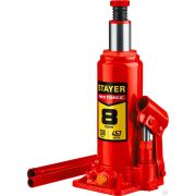 Домкрат бутылочный гидравлический STAYER RED FORCE 8т 230-457 мм