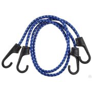 Шнур ЗУБР ЭКСПЕРТ резиновый крепежный пластиковые крюки со стальным сердечником, 80 см, d 8 мм, 2 шт