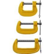 Набор струбцин тип G 25-50-75 мм, STAYER SG-3