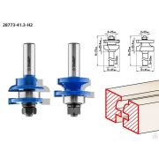 Набор фрез рамочных №3 ЗУБР 41x23 мм, хвостовик 12 мм