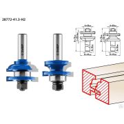 Набор фрез рамочных №2 ЗУБР 41x23 мм, хвостовик 12 мм