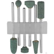 Набор насадки шлифовальные абразивные с оправкой, карбид кремния, 6 предметов STAYER
