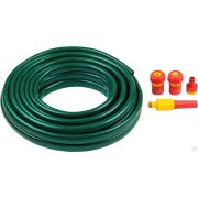 Набор поливочный GRINDA Шланг 3/4x15 м, наконечник-распылитель, поливочная арматура