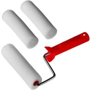 Валик ПОРОЛОН в наборе 3 шубки + ручка, 140 мм, d=40 мм, MIRAX