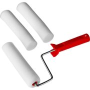 Валик ПОРОЛОН в наборе 3 шубки + ручка, 180 мм, d=40 мм, MIRAX