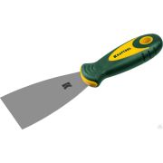 Шпательная лопатка KRAFTOOL с 2-компонент ручк, профилиров нержав полотно, 65 мм