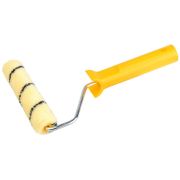 Мини-валик DUALON ПОЛИАКРИЛ малярный в сборе, ворс 7 мм, бюгель 6 мм, 15х160 мм, STAYER Master