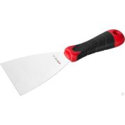 Шпатель ЗУБР Мастер, профилированное нержавеющее полотно, 2к ручка, 80 мм