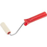 Мини-валик ВЕЛЮР, 100% шерсть, ворс 4 мм, ручка 6 мм, d=15/70 мм, ЗУБР Эксперт