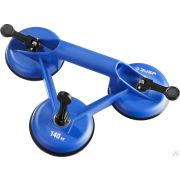 Стеклодомкрат ЗУБР Профессионал пластиковый, профессиональный, тройной, 140 кг