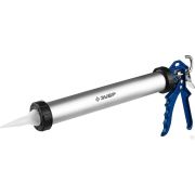 Универсальный закрытый пистолет для герметика, алюминиевый корпус, серия Профессионал ЗУБР 600 мл