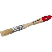 Кисть плоская ЗУБР УНИВЕРСАЛ-МАСТЕР, натуральная щетина, деревянная ручка, 20 мм Зубр