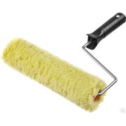 Валик фасадный ОПТИМА-СИНТЕКС, все виды ЛКМ, для больших площадей, полиэстр, ворс 18 мм, бюгель 6 мм, 50х240 мм, ЗУБР