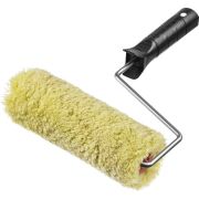 Валик фасадный ОПТИМА-СИНТЕКС, все виды ЛКМ, для больших площадей, полиэстр, ворс 18 мм, бюгель 6 мм, 50х180 мм, ЗУБР