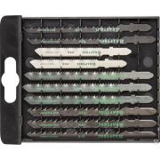 Набор KRAFTOOL Полотна для эл/лобзика, по дереву, ДСП, фанере, мягкому листовому металлу, EU-хвост, 10 шт