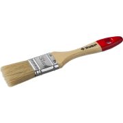 Кисть плоская ЗУБР УНИВЕРСАЛ-МАСТЕР, натуральная щетина, деревянная ручка, 38 мм Зубр
