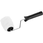 Валик малярный РАДУГА, 90 мм, d=40 мм, ворс 14 мм, ручка d=6 мм, ЗУБР Стандарт