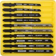 Набор STAYER PROFI Полотна МАСТЕР №3 для эл/лобзика, по дереву, мет и пластику, T-хвост,10 шт