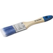 Кисть плоская ЗУБР АКВА-МАСТЕР, искусственная щетина, деревянная ручка, 38 мм Зубр