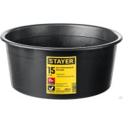Таз строительный круглый STAYER 15 л