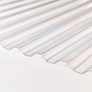 Шифер прозрачный монолитный поликарбонат 1080х2000х0,8 мм