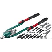 Заклепочник Комбинированный складной в кейсе KRAFTOOL Сombo3-M12