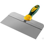 Шпатель KRAFTOOL фасадный с двухкомпонентной ручкой, нержавеющее полотно, 250 мм