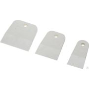 Набор ЗУБР Шпатели Мастер резиновые, белые, 3 шт 40, 60, 80 мм