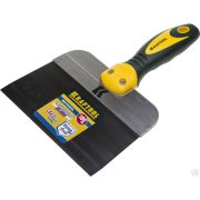 Шпатель KRAFTOOL фасадный с двухкомпонентной ручкой, нержавеющее полотно, 180 мм