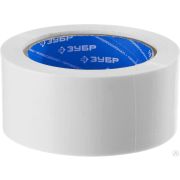 Армированная лента, ЗУБР Профессионал 12092-50-25, универсальная, влагостойкая, 48 мм х 25 м, белая