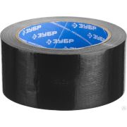 Армированная лента, ЗУБР Профессионал 12096-50-25, универсальная, влагостойкая, 48 мм х 25 м, черная